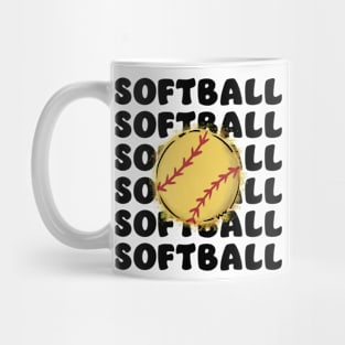 softball is my favorite season Mug